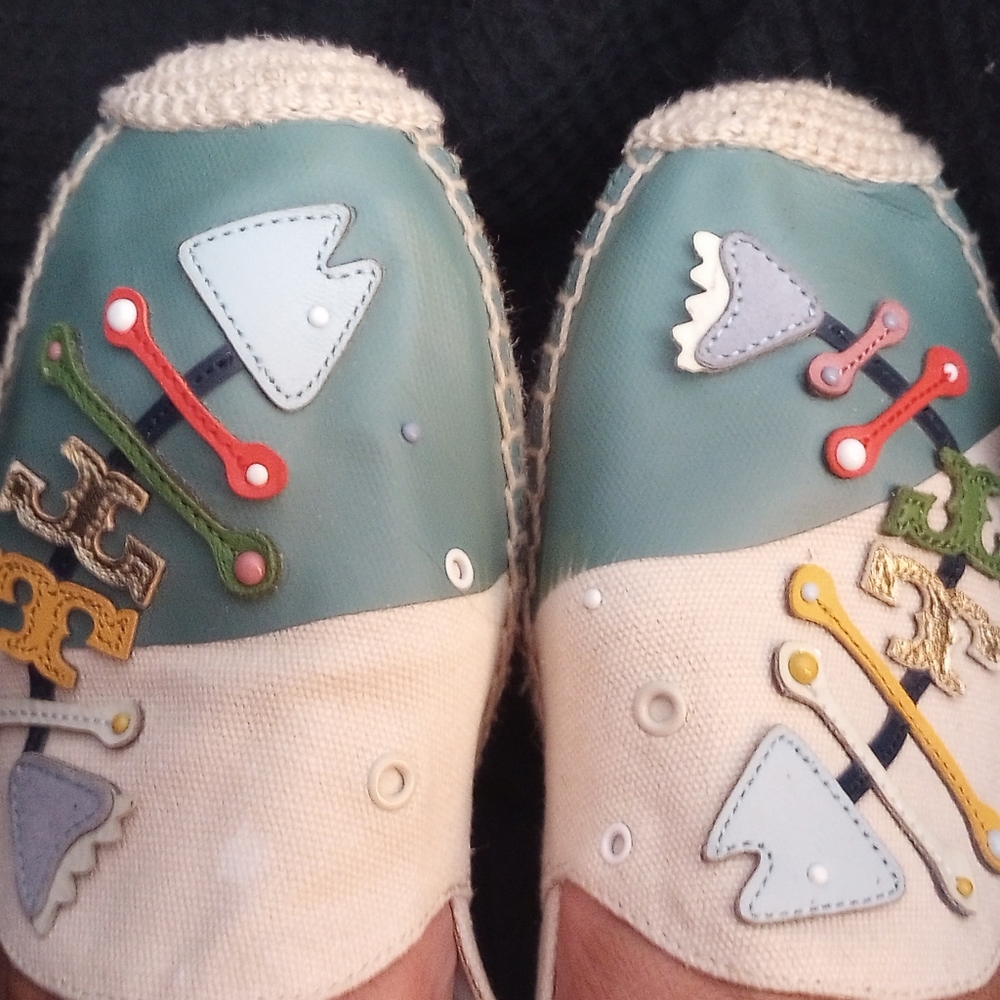 Tory Burch fish espadrilles shoes 10.5